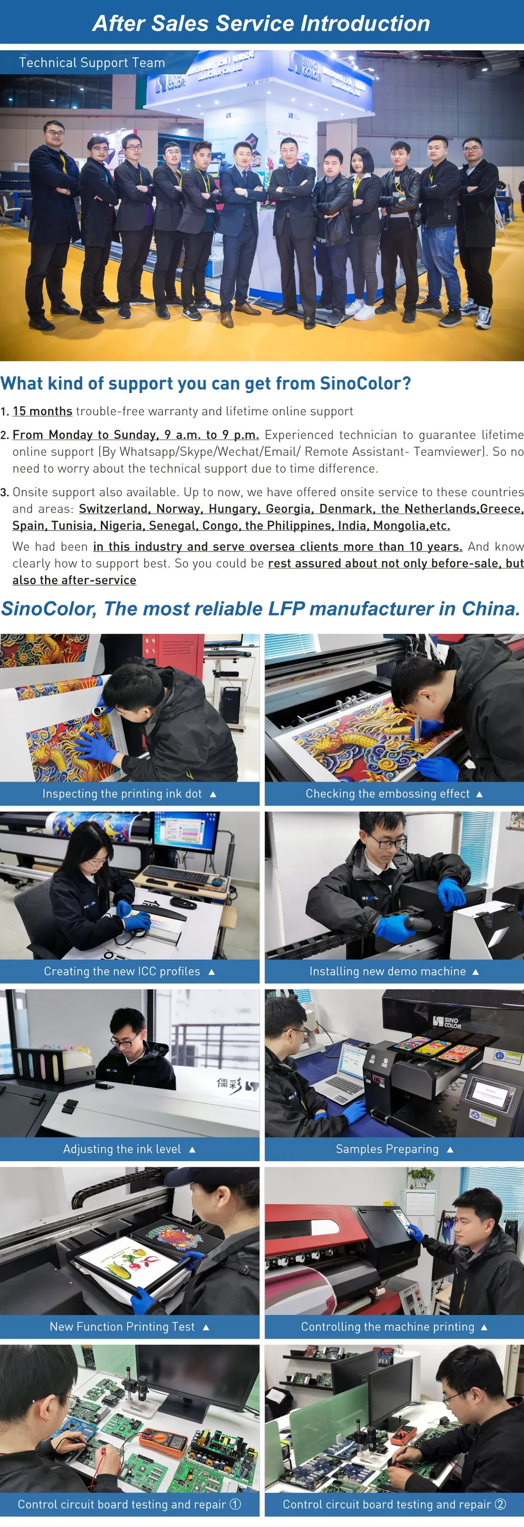 Sino Color Photo Quality Effect Print DOT Dx5 Eco Solvent Printer I3200 Heads with 3 Stage Heater