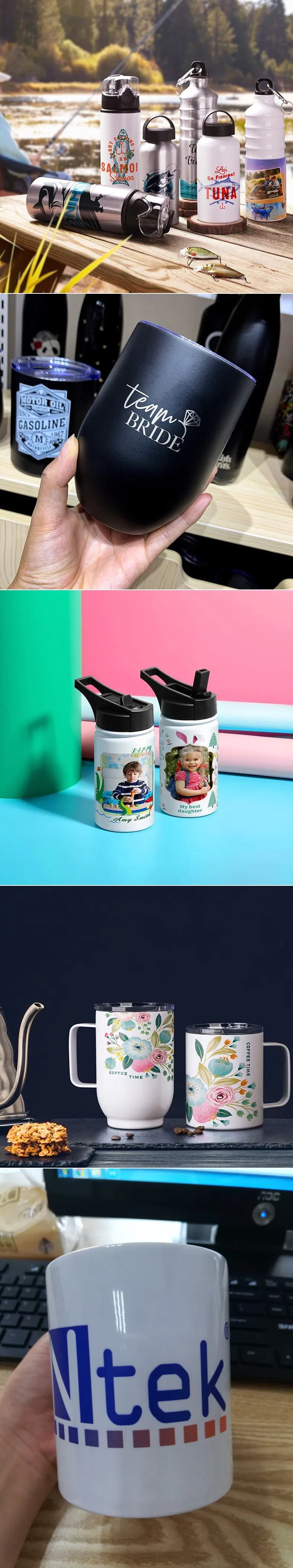 Small Flatbed UV Printer 6090 Printing on Glass