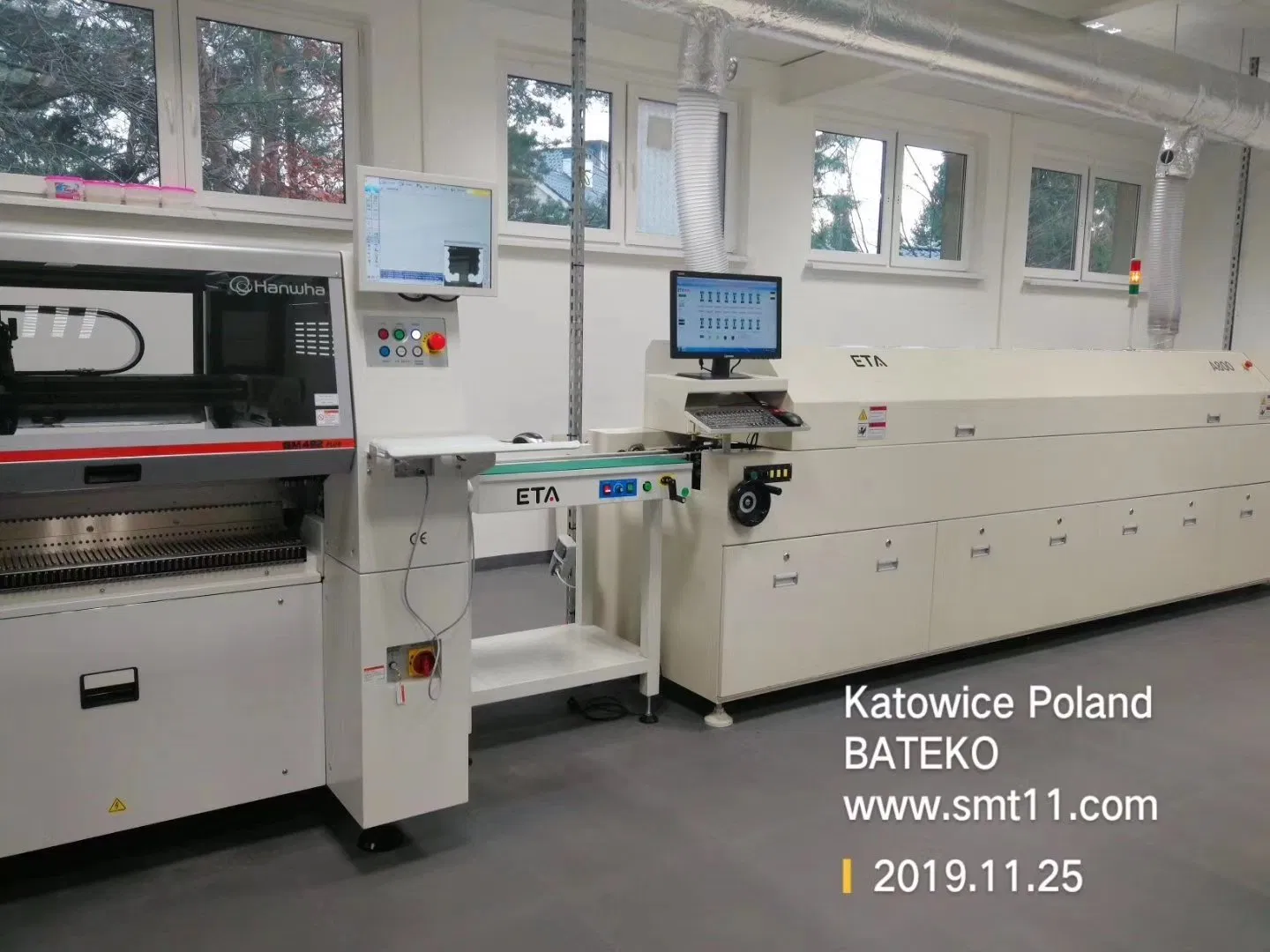 SMT Printer Automatic PCB Solder Paste Printing for LED Production Line