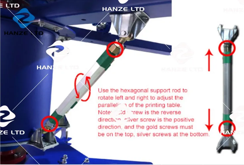 Spm-Ty-S442L 4 Color 4 Station Silk Screen Printing Press Machine with Micro Registration