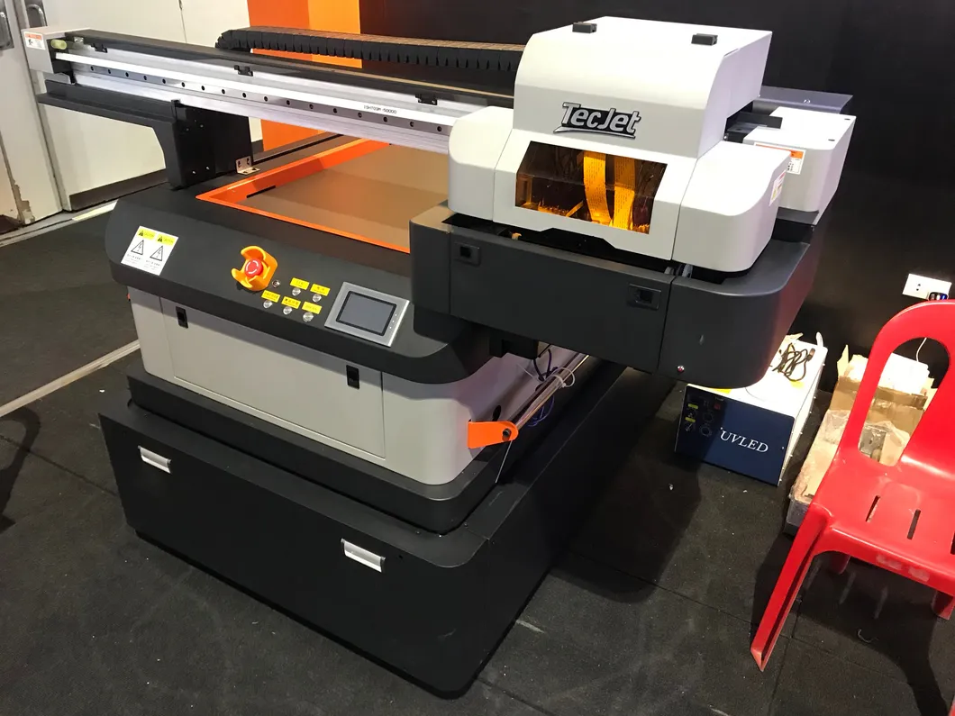 Tecjet Dx5, Dx7, XP600 Printhead 6090g UV Flatbed Printer for Hollow Balls