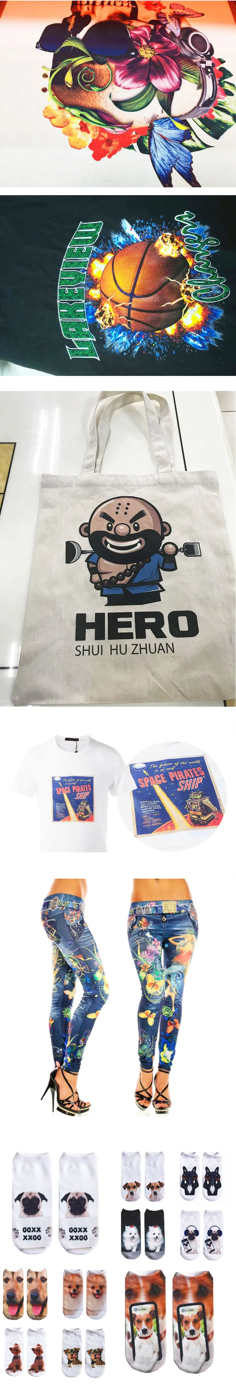 Tecjet Textile Fabric Cloth Printing Machine Inkjet Digital Sublimation Large Format T-Shirt Sports Ware Printer