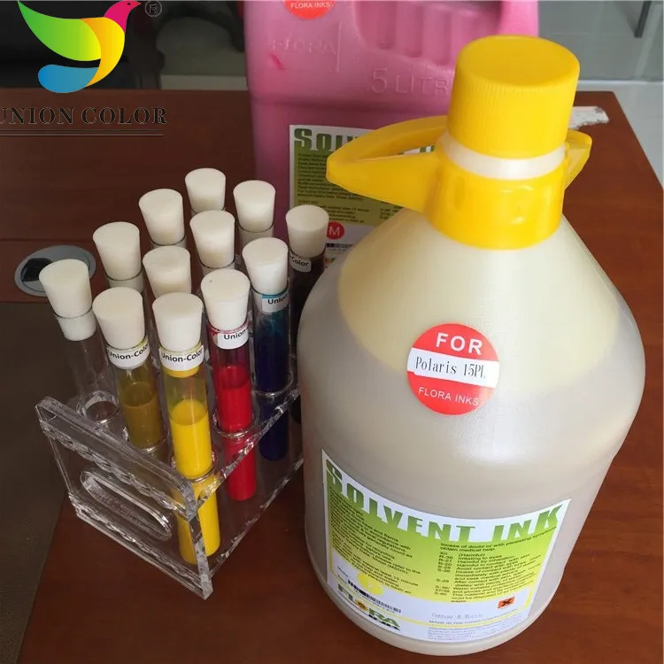 Vivid Color Flora Digital Printing Machine 512-35pl Solvent Ink