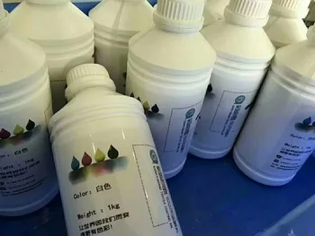 White Color Water Based Ink for Garments Printing Cost-Effective