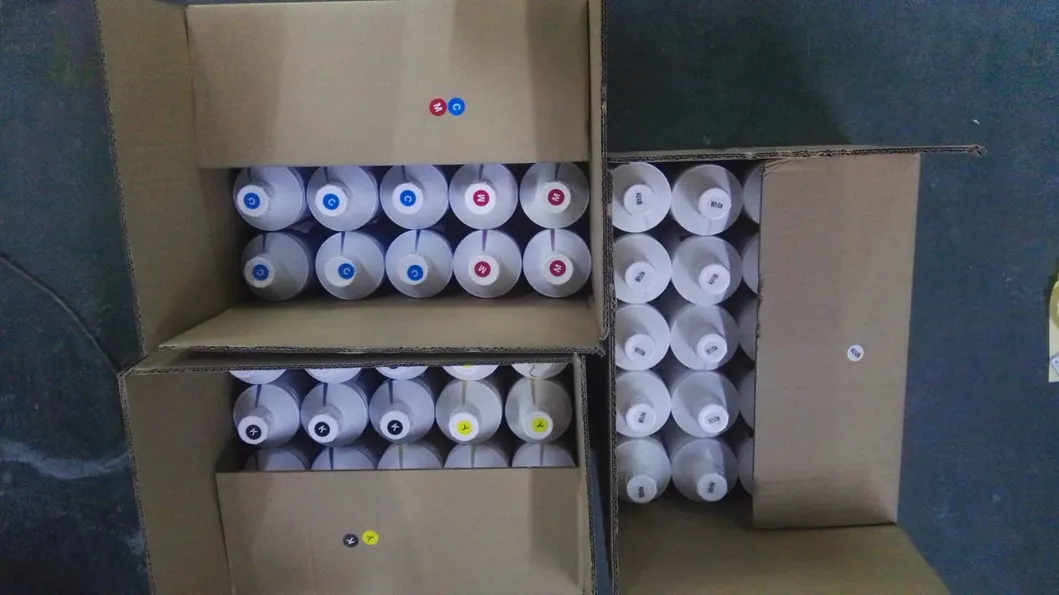 White Color Water Based Ink for Garments Printing Cost-Effective