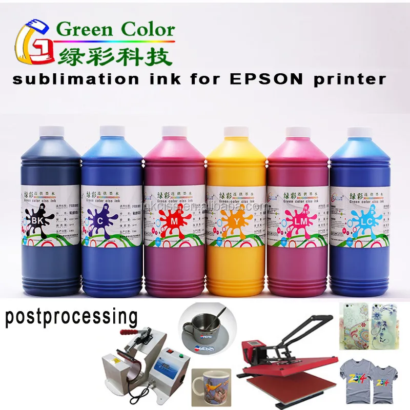 Wholesale Price 1000ml Print Effect Dye Sublimation Ink for Epson L380 L805 L130 Wf7710 7720 7110 1430 Sublimation Ink