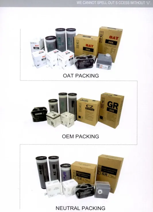 Wholesales Duplo Ink Du14L for Digital Duplicator